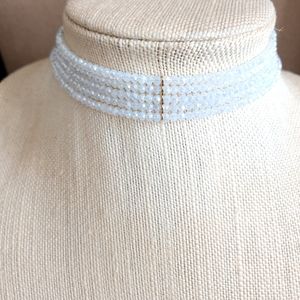 Multilayer Beaded Choker Necklace
